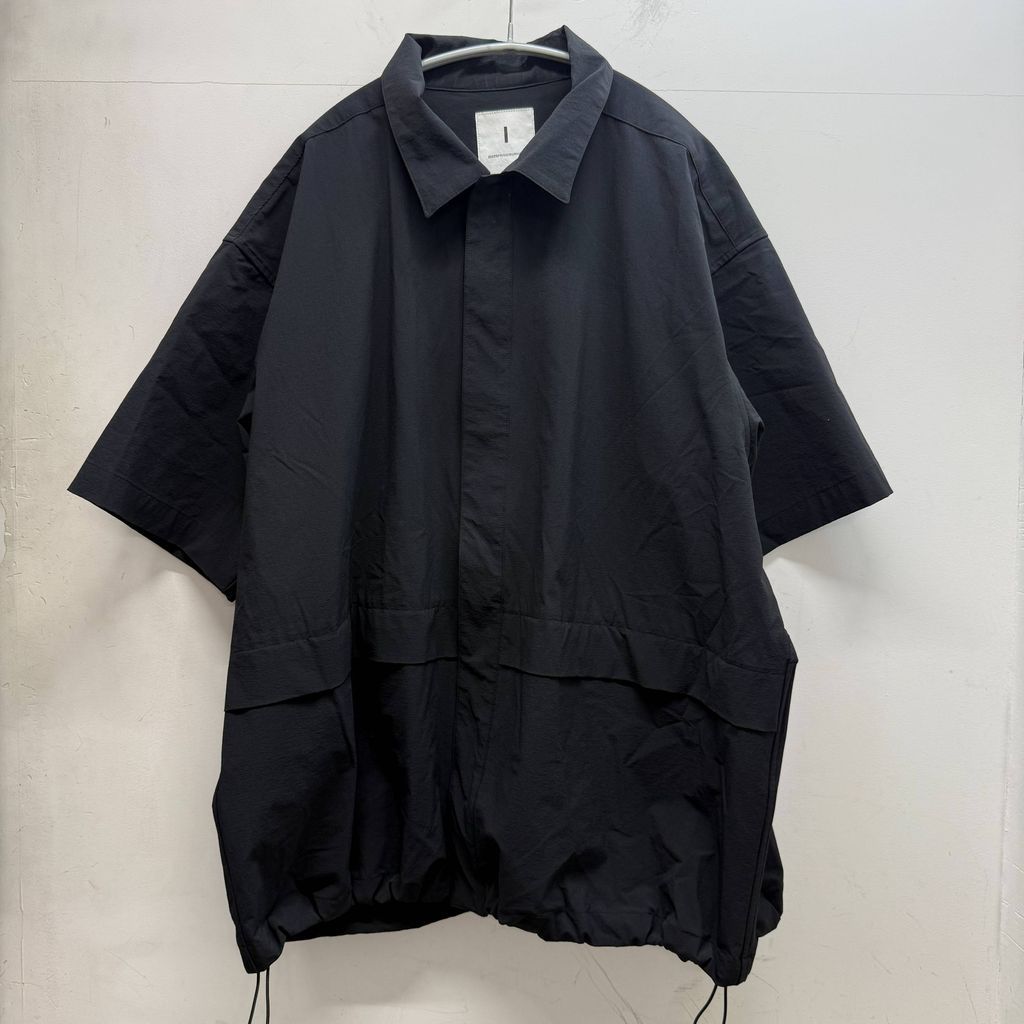 I アイ 22SS METRO UTILITY SHIRT 半袖シャツ 221-20305 ブラック size 2 中目黒A11