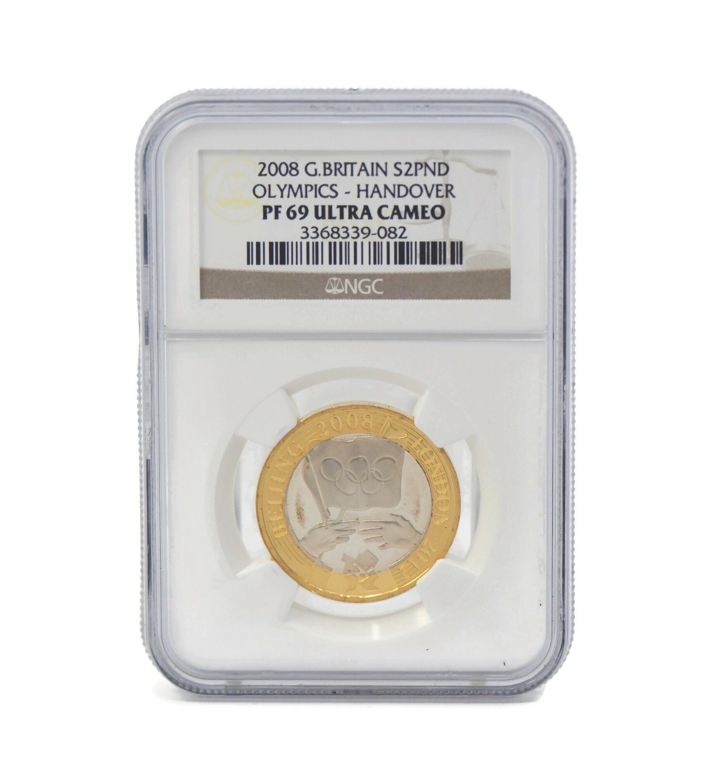 2008 ブリタニア 銀貨 NGC PF69UCウルトラカメオ スラブ欠けあり 2008