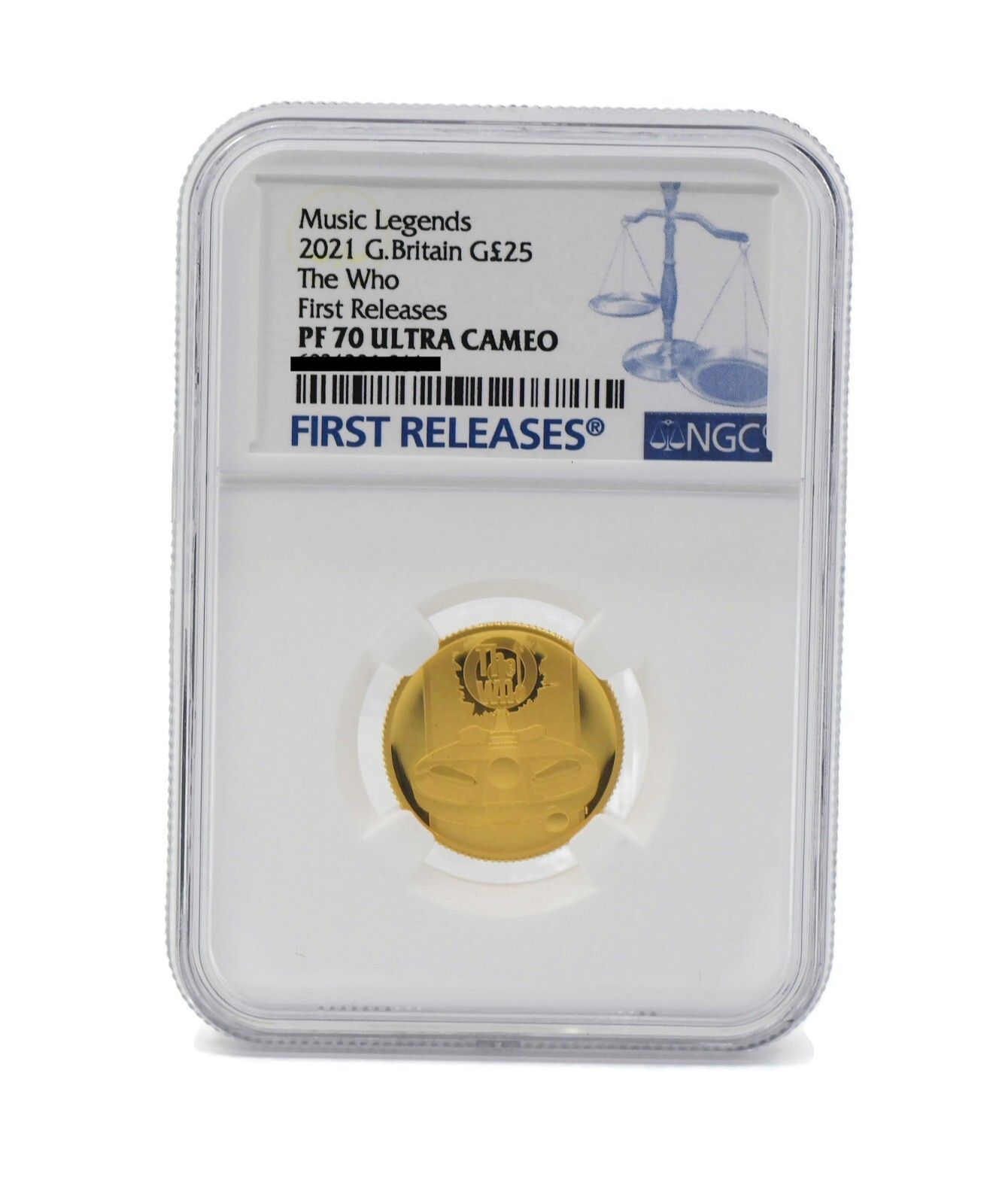 2021年 イギリス 25ポンド ザ・フー NGC PF70 ウルトラカメオ - メルカリ