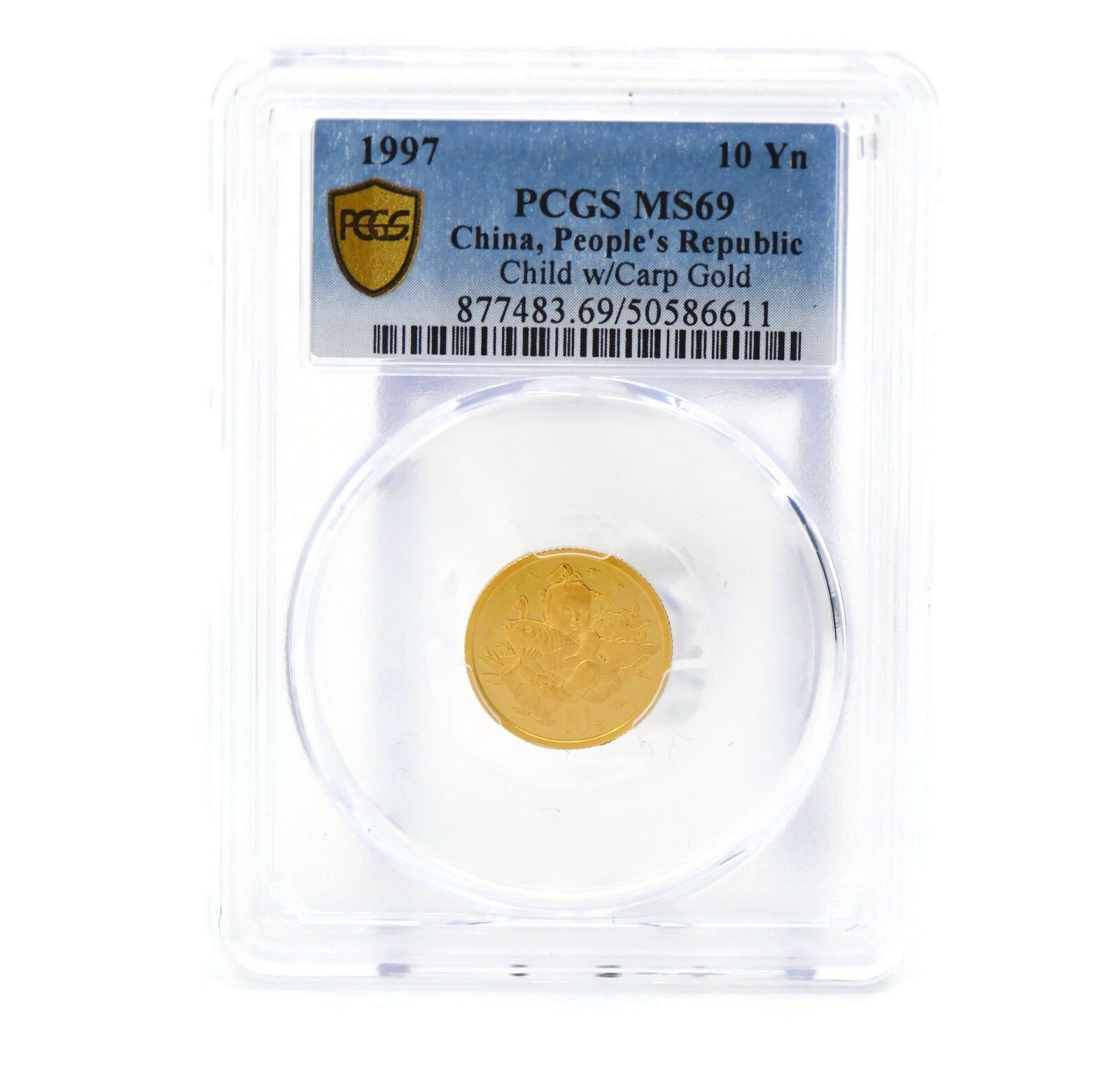 1997年 パンダ 10 ヤウンチャイルド 金貨 PCGS MS 69