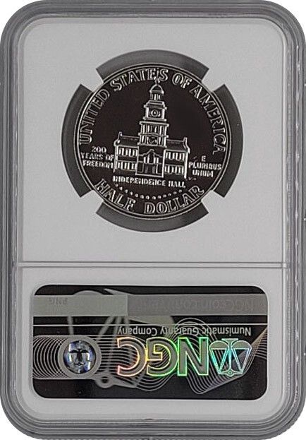 1776-1976 S ケネディ プルーフ シルバー ハーフドル コイン NGC PF69