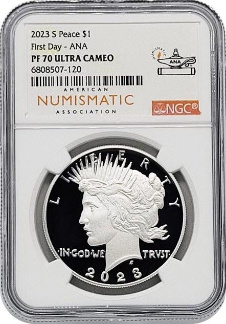 ★最高鑑定 NGC PF70 UCAM モルガンダラー 2023 銀貨 2023 S US Morgan Silver Dollar Proof $1 NGC PF70 UCAM First Day