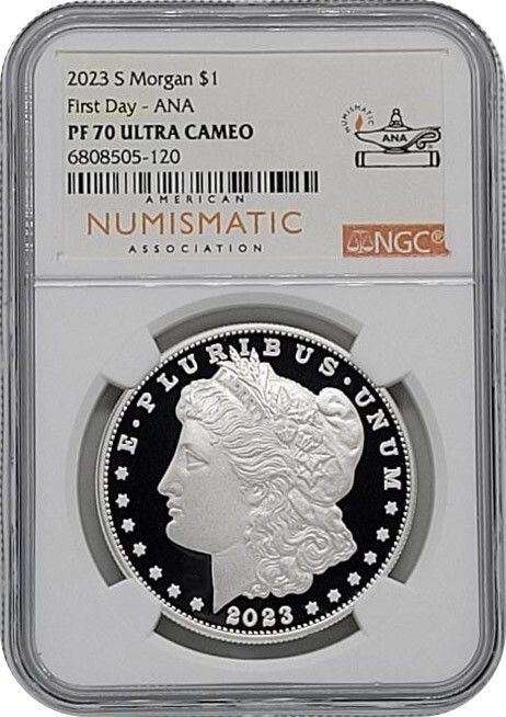 アメリカ2023年ピース1ドル銀貨 NGC MS70 2023年 1ドル銀貨 ピースドル