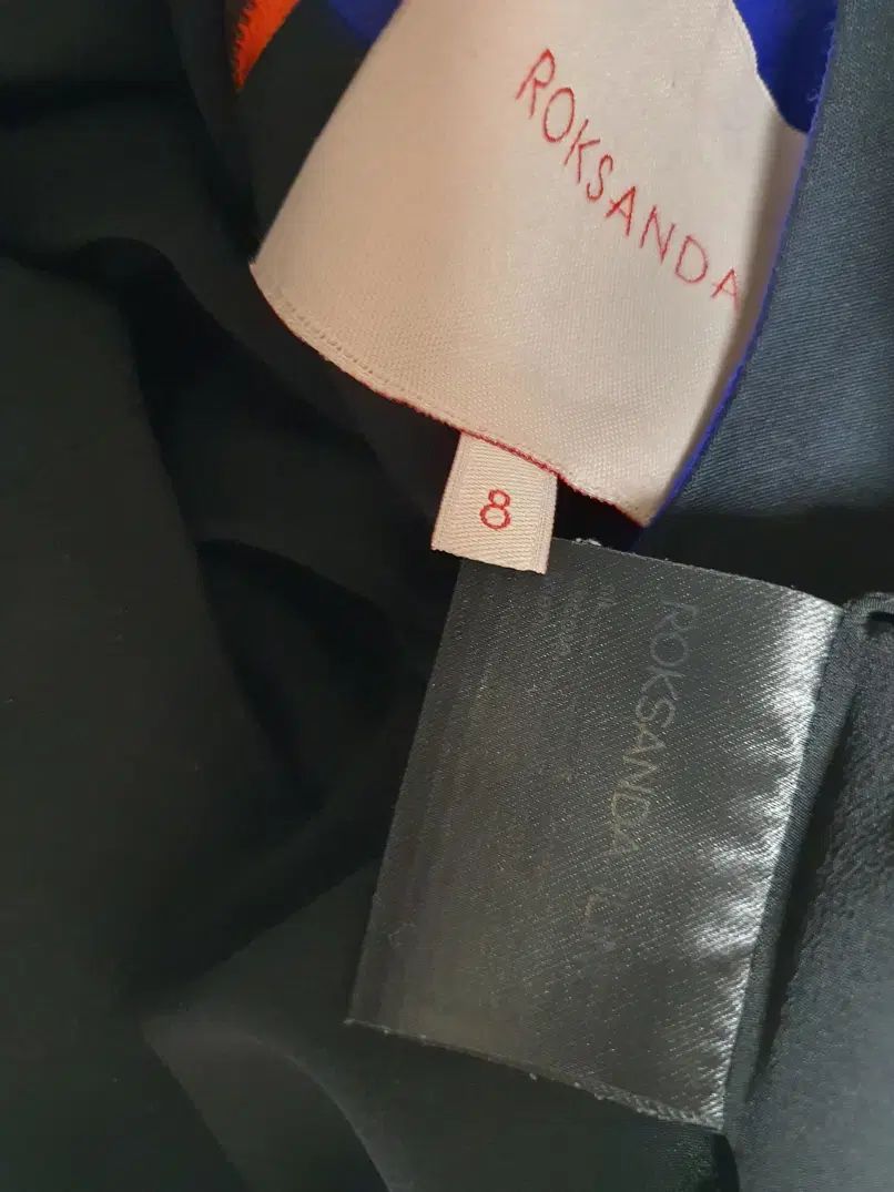  ぼっち ざ ろっく サン SAN Roksanda COLOR ブロック ONE PIECE uk 8 サイズ 長袖 七分袖 ひざ丈ワンピース