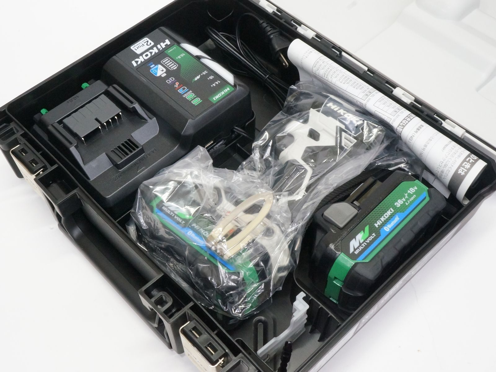 HiKOKI ハイコーキ WH36DD 2XHSZ FW 特別 色フロスティホワイト フルセット コードレスインパクトドライバー