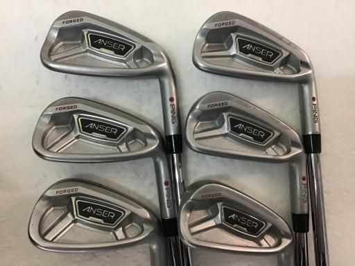 ピン ANSER 2012 6S アイアンセット IR 純正特注シャフト フレックスS メンズ 男性用 右利き 右用 Dランク ゴルフクラブ