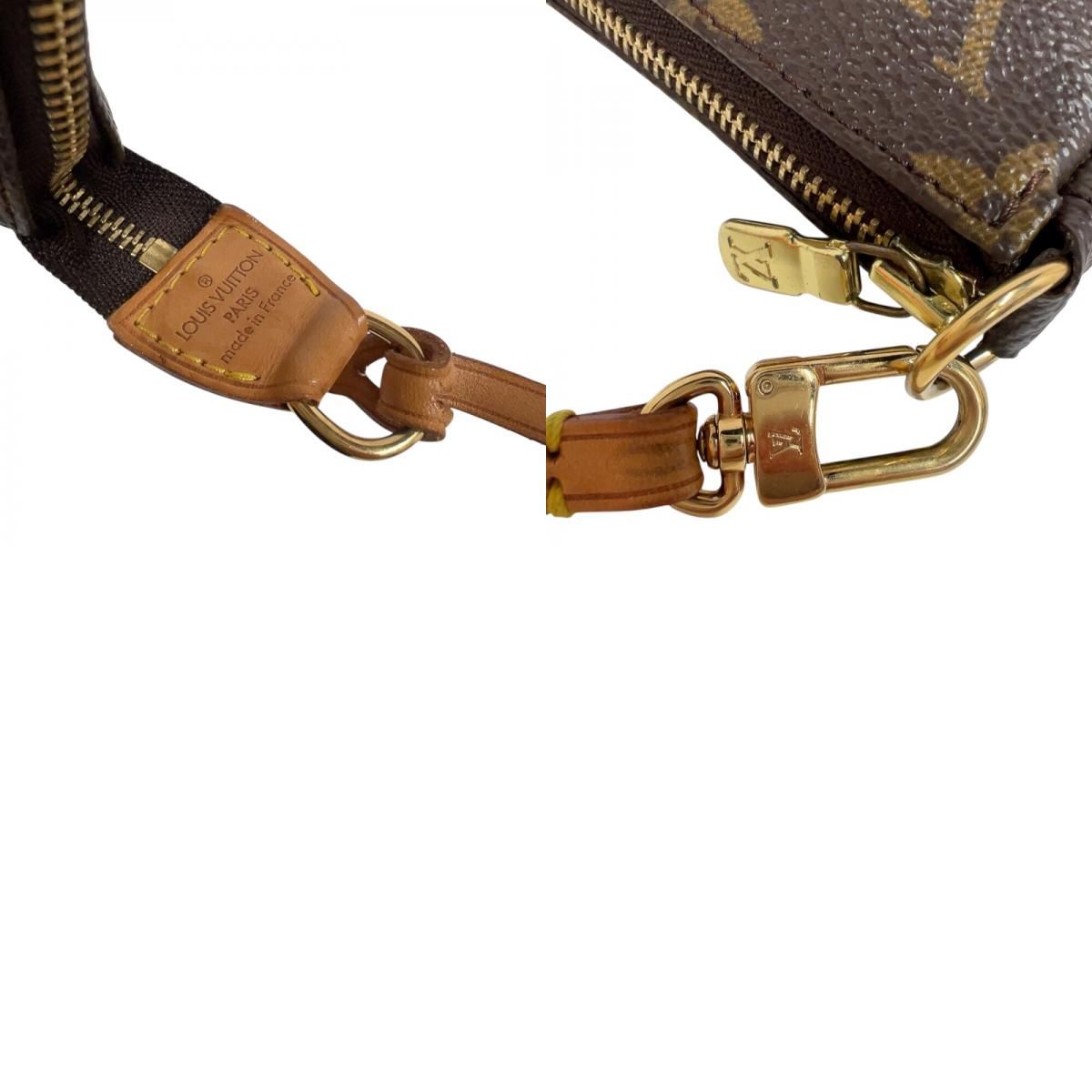  ルイ ヴィトン LOUIS VUITTON ポシェット アクセソワール M 51980 ブラウン モノグラム ユニセックス ポーチ その他 バッグ