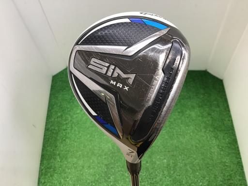 中古】 テーラーメイド SIM MAX 7W フェアウェイウッド FW TENSEI BLUE