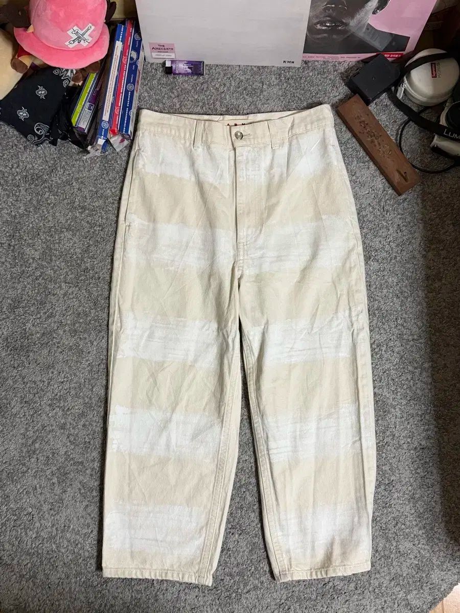 マルニ ワイド ペインティング デニム