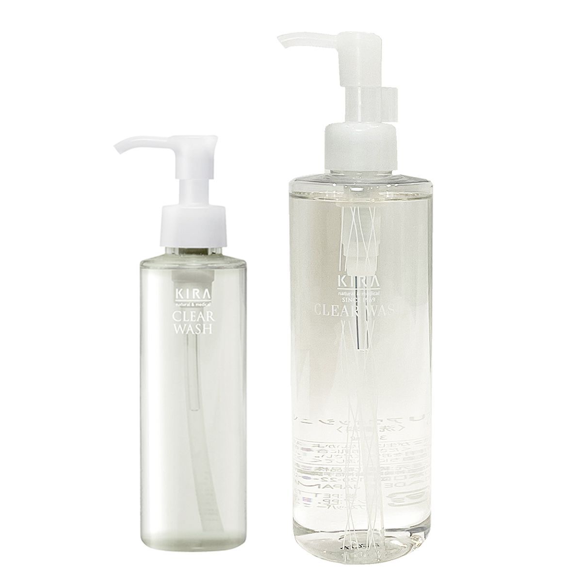 キラ化粧品 クリアウオッシュ300 ml セット