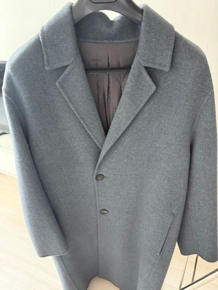 タイムオム ルーバーコート クールグレー 100