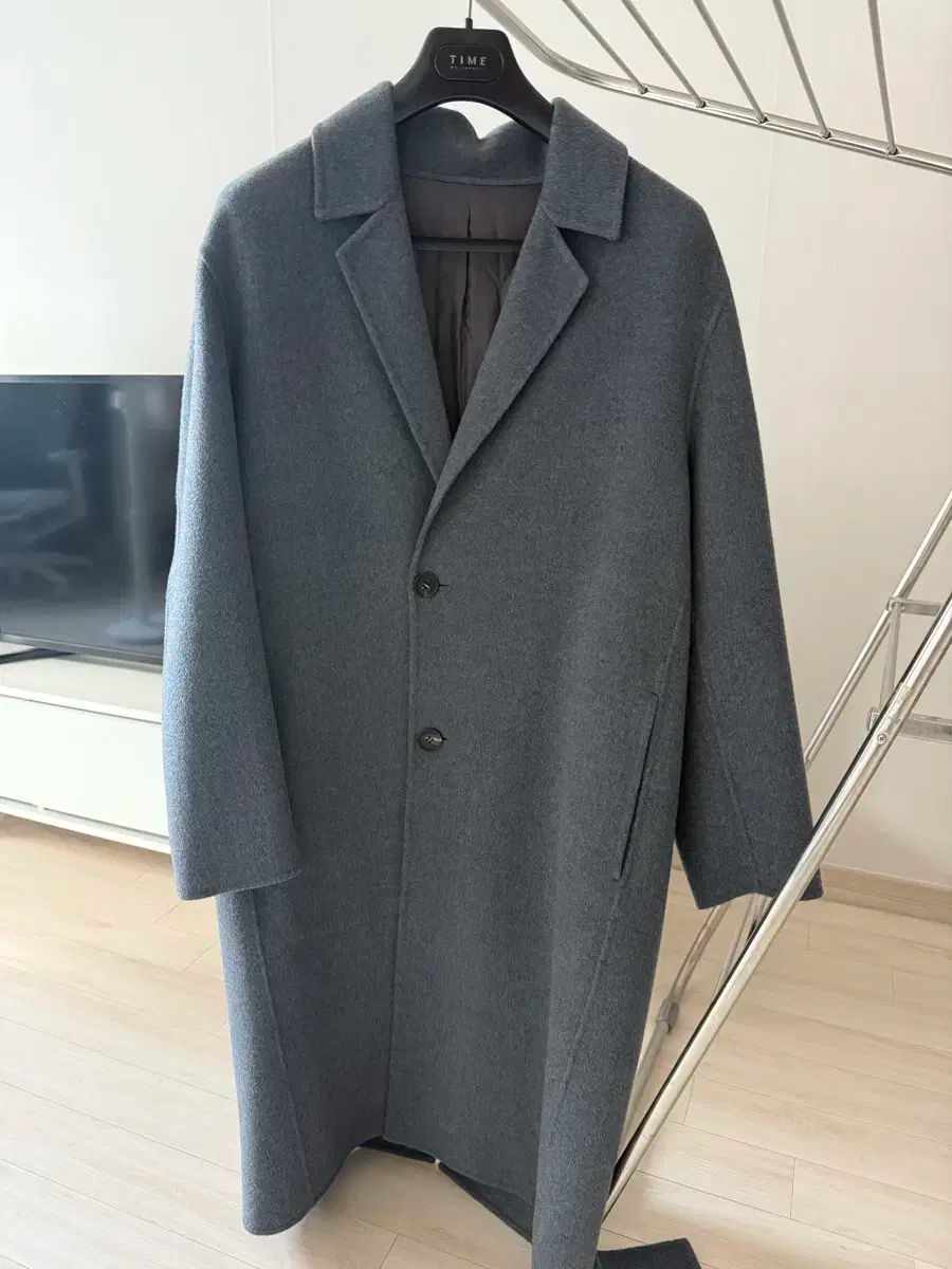 タイムオム ルーバーコート クールグレー 100