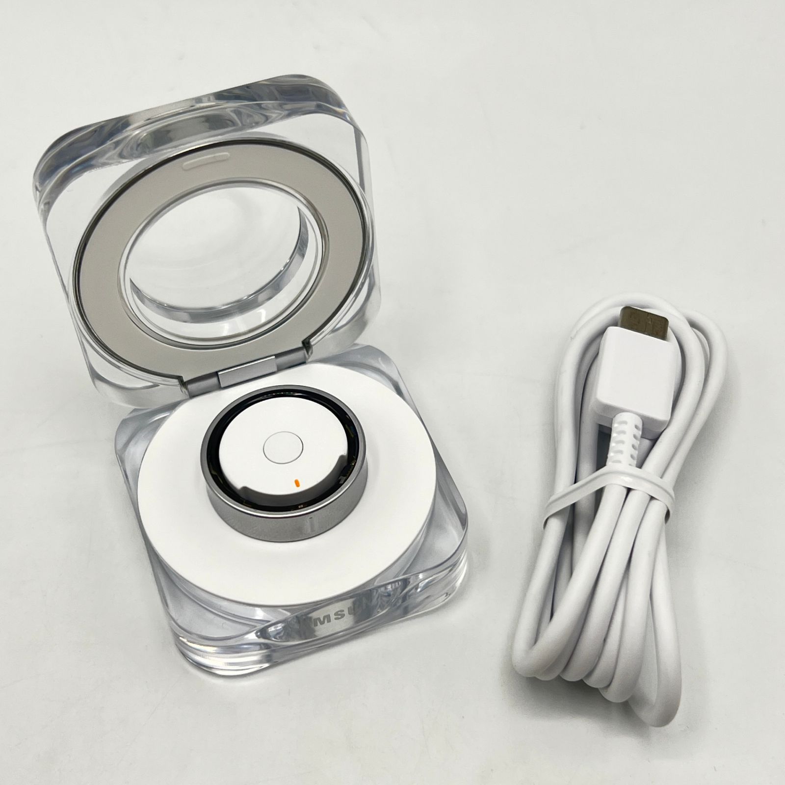 SAMSUNG Galaxy Ring SM チタニウム シルバー サイズ11 スマートリング サムスン ギャラクシーリング 本体