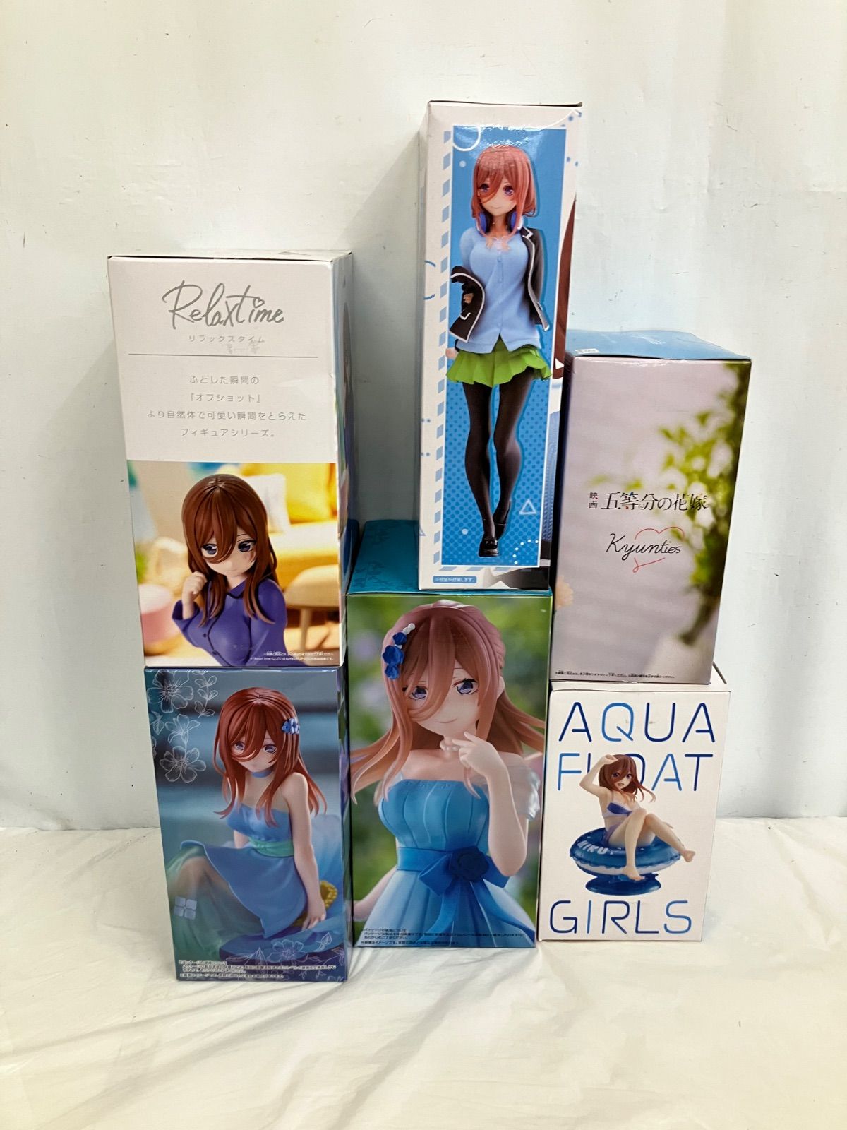 未開封 五等分の花嫁 中野三玖 フィギュア 6種 LFJ576 f107 - メルカリ