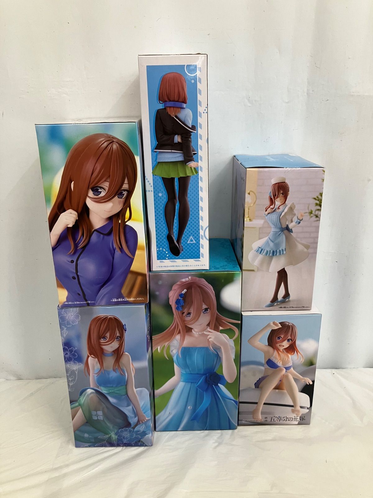 未開封 五等分の花嫁 中野三玖 フィギュア 6種 LFJ576 f107 - メルカリ