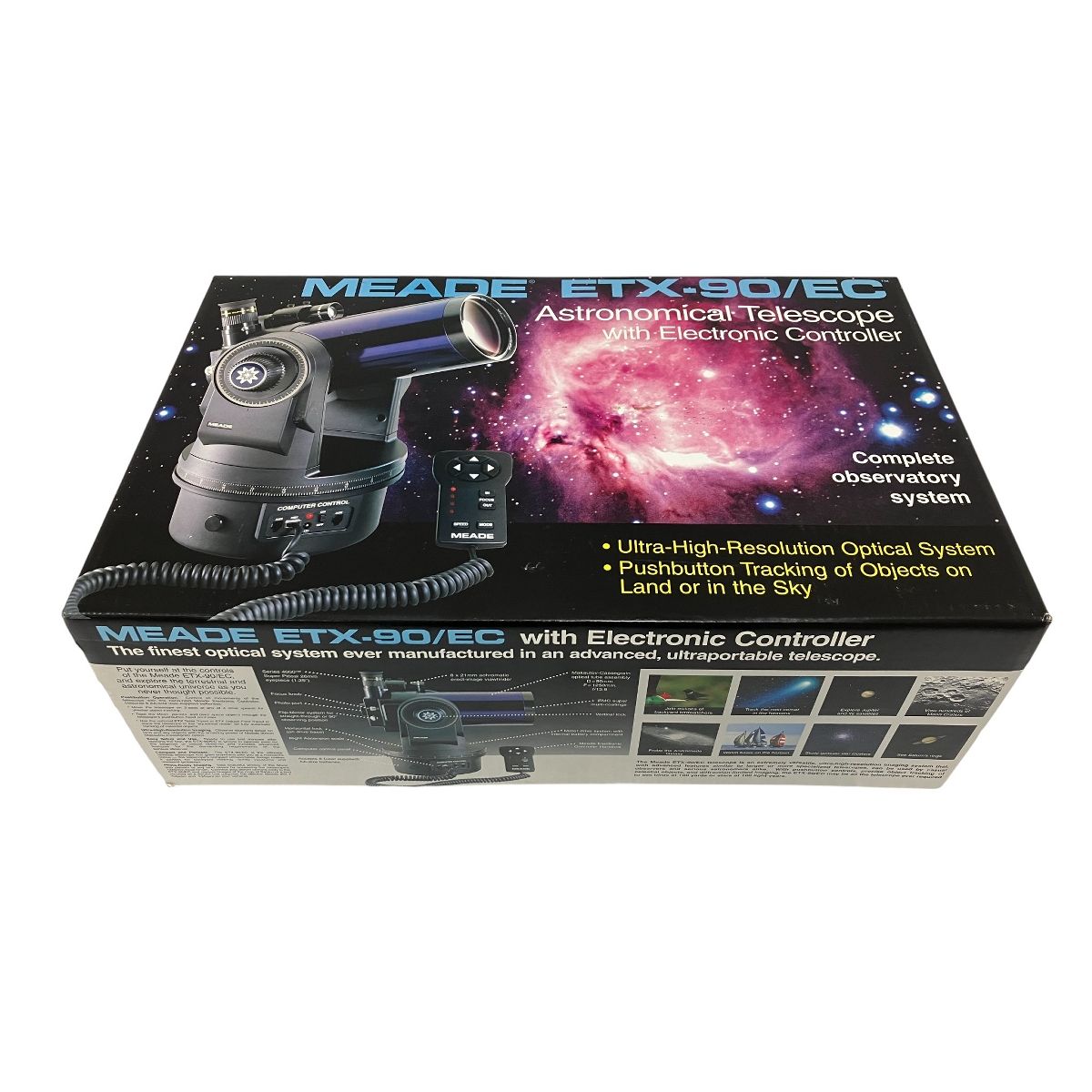 Meade ETX-90EC D 90mm F 1250mm F 13.8 天体望遠鏡 アイピース コントローラー付き ジャンク O10622523