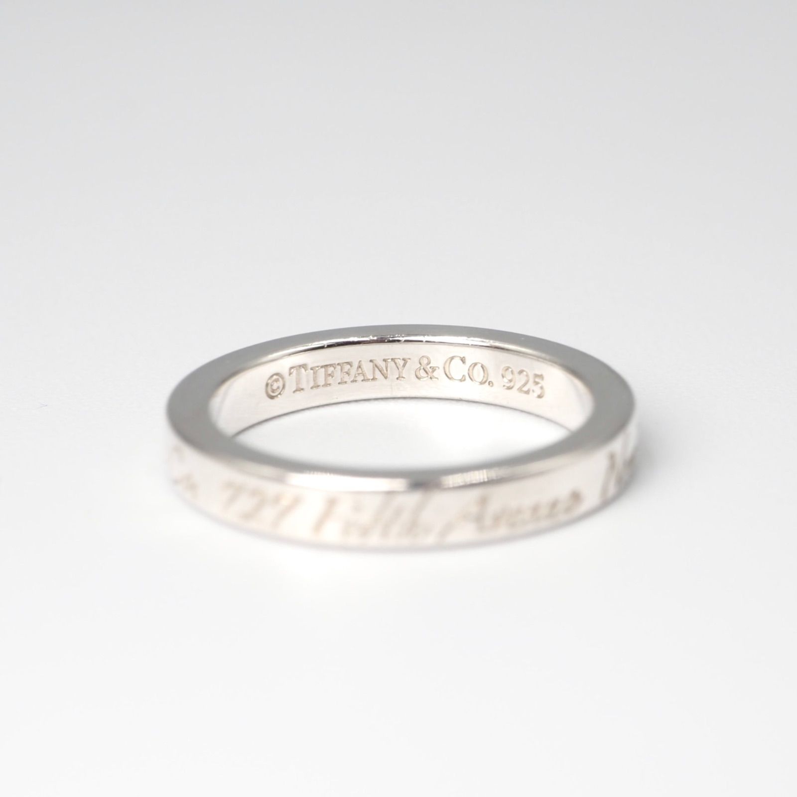 ティファニー ノーツ ナロー ニューヨーク SV925 シルバー レディース