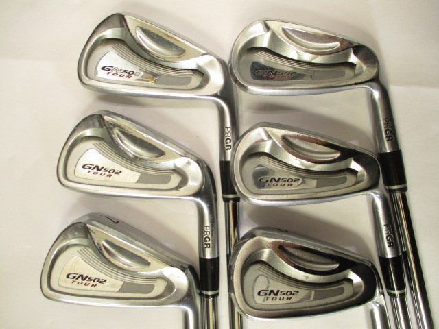 中古】アイアンセット プロギア GN502TOUR FORGED/SPECスチールII 6本