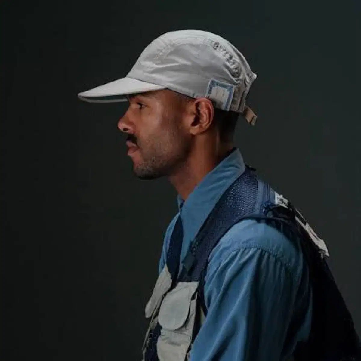 ドッグアンドコー ナイロン キャップ 帽子 d-00908 ブルー