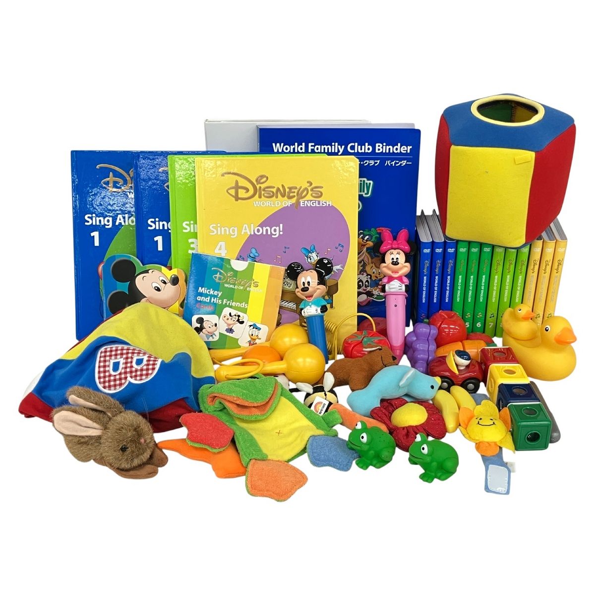 DWE シングアロング 2017年頃 DVD版 ワールドオブイングリッシュ 英語 子ども 教材