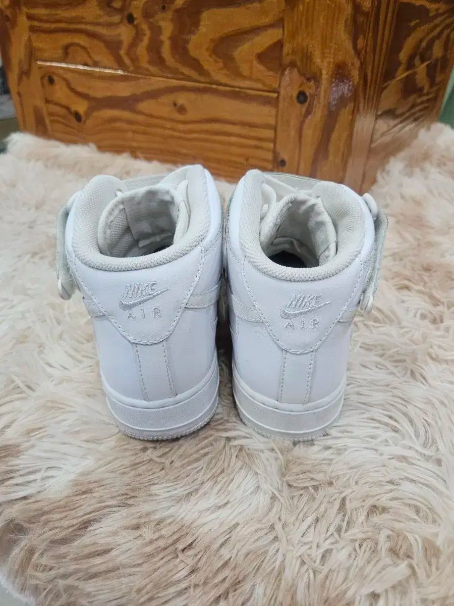 ナイキ エアフォース1 ハイ オールホワイト スニーカー