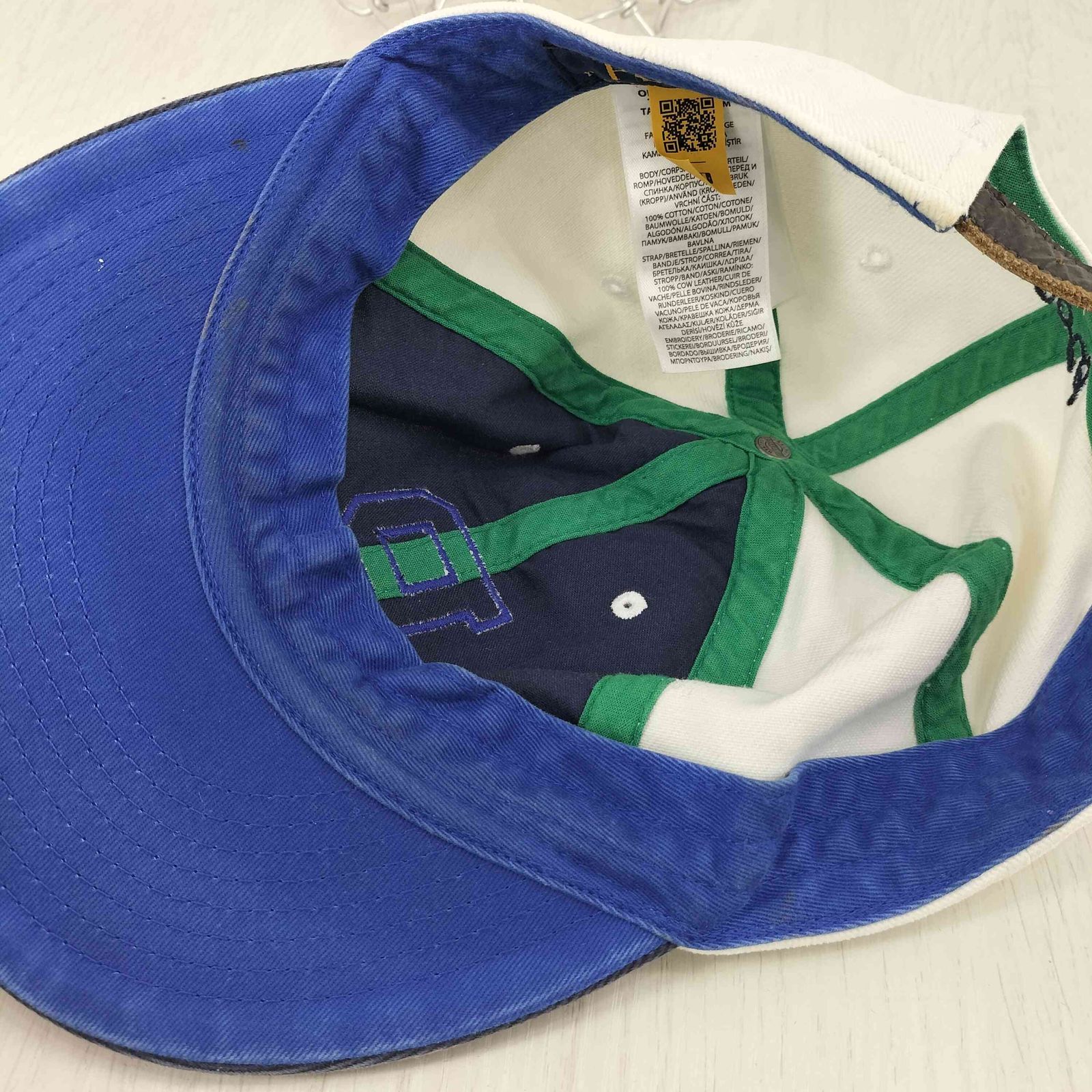 POLO RALPH LAUREN(ポロラルフローレン) LOGO PATCH TWILL BALL CAP メンズ ONE SIZE 【中古】【ブランド古着バズストア】 ポロラルフローレン POLO RALPH LAUREN LOGO PATCH TWILL BALL CAP