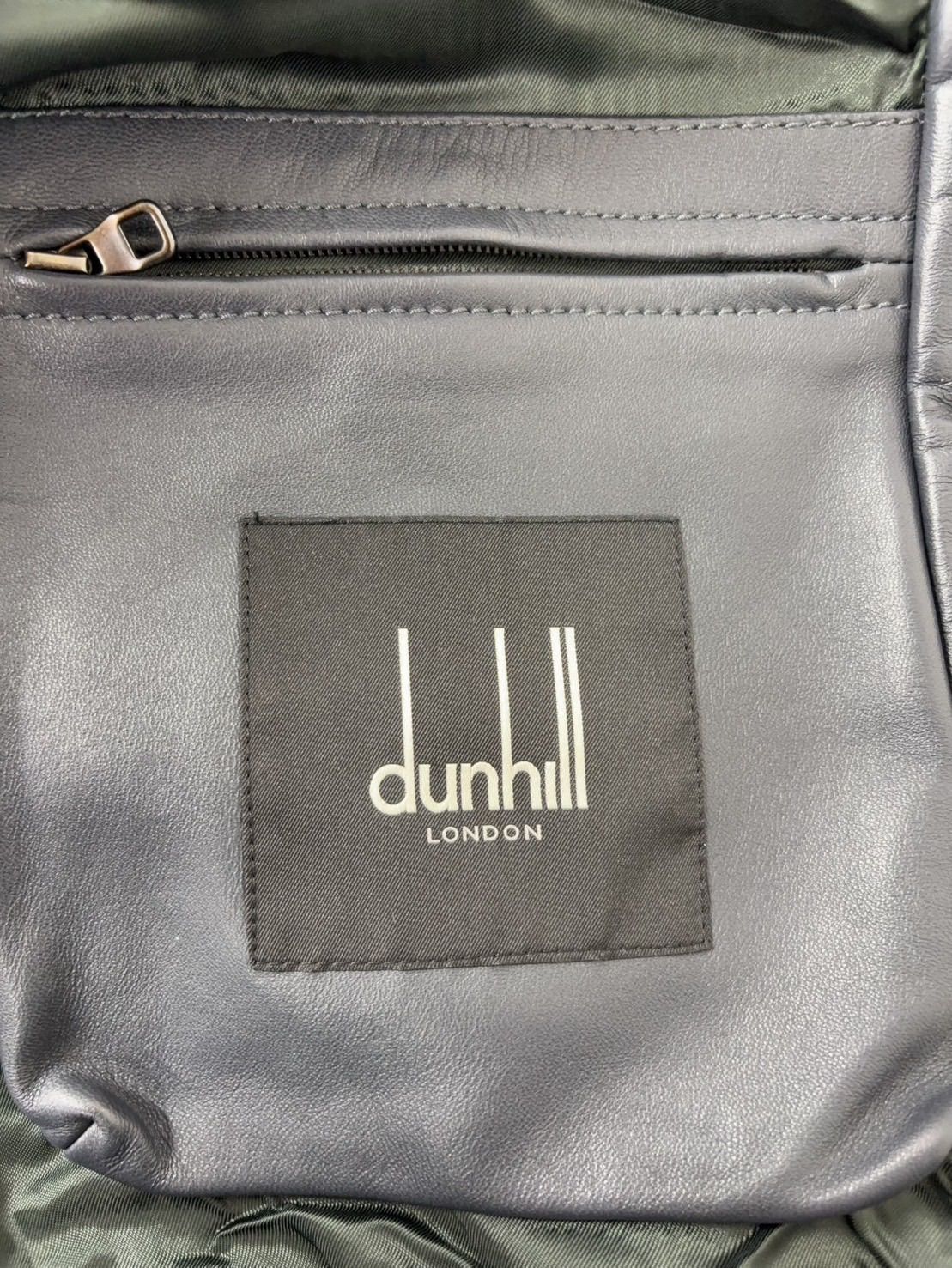 ダンヒル dunhill 襟ファー 裏地ボア カーフレザー ジャケット Sサイズ dunhill／ダンヒル】本革 ラムレザージャケット ファー襟付き - メルカリ