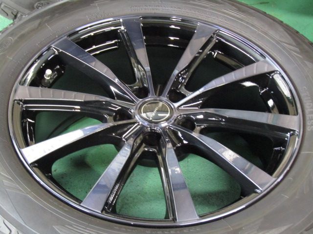  冬物発送 品 ヨコハマホイール ディアネラ M 10 18インチ タイヤ ホイールセット