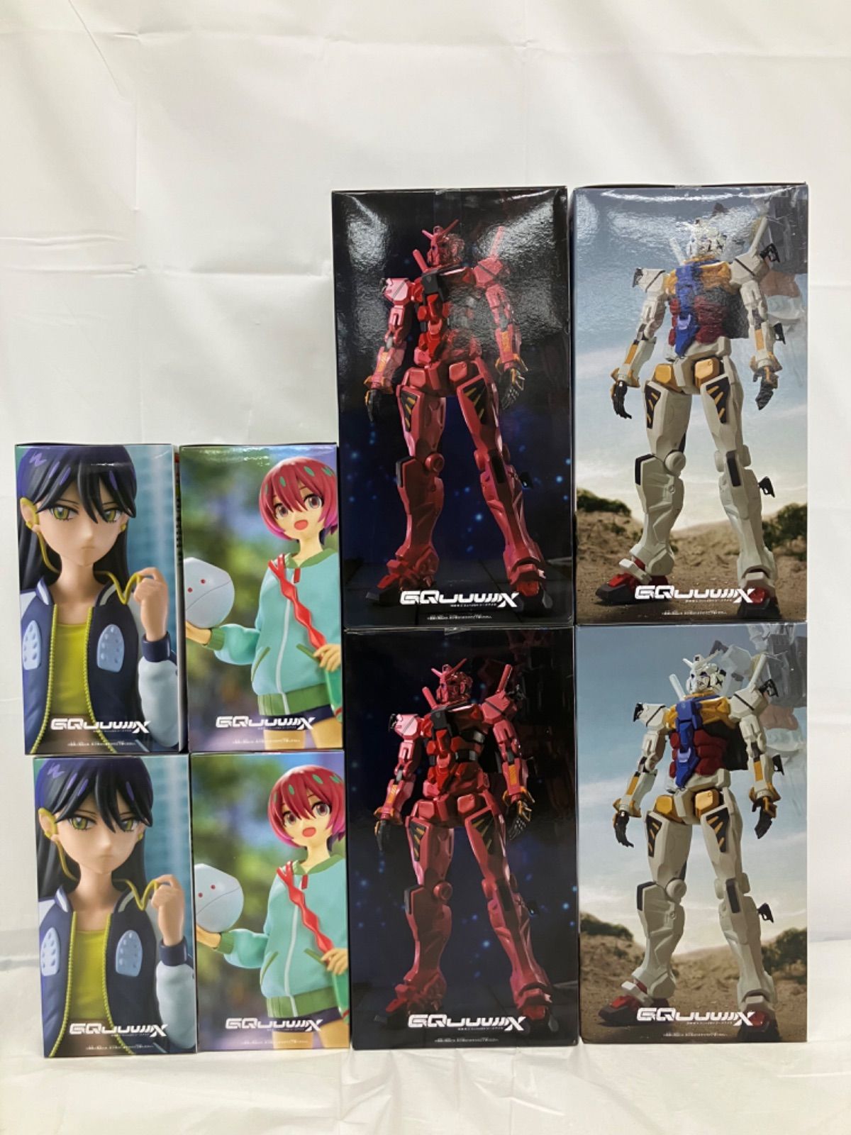 未開封 機動戦士ガンダム ジークアクス フィギュア まとめ 4種 8個