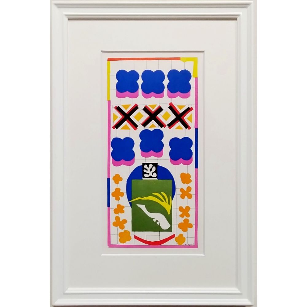 マティス 中国の魚 ヴェルヴ誌 1958年 リトグラフ 版画 ムルロー工房 真作