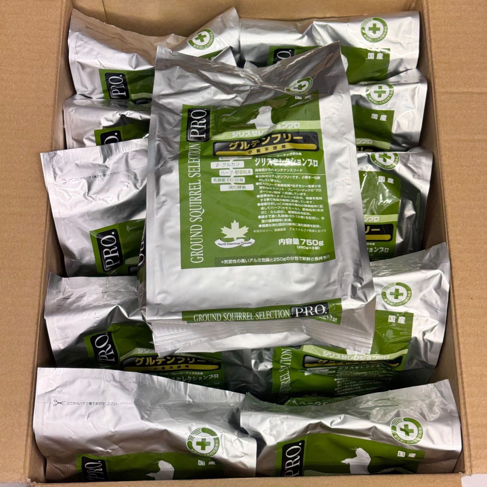 11袋セット ジリスセレクションプロ グルテンフリー 750 g×11袋 JSP 11