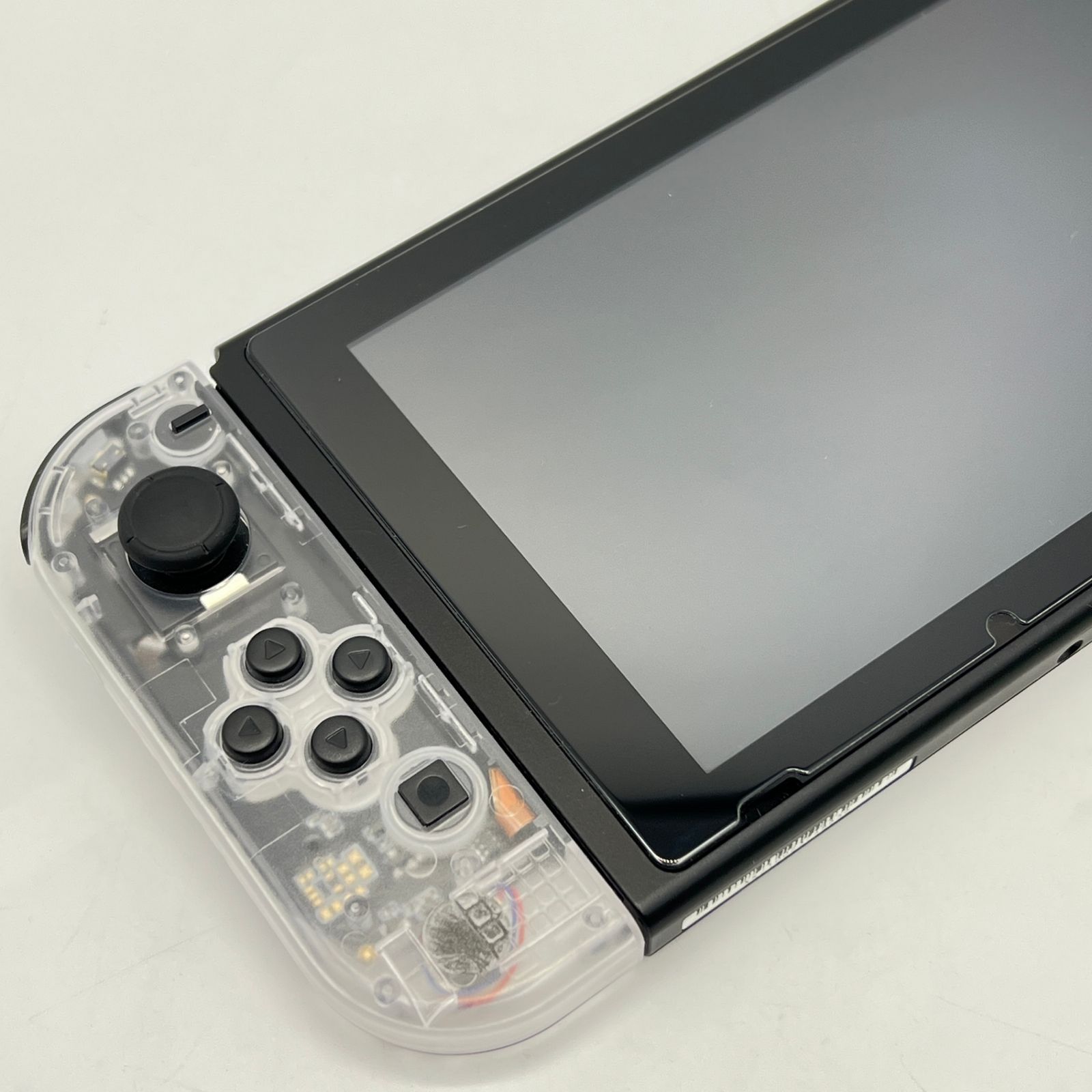 お早めにどうぞ！！ Nintendo Switch HAD-S-JXE-C1 バッテリー強化版 スケルトンコントローラー ニンテンドースイッチ 本体 【超美品】