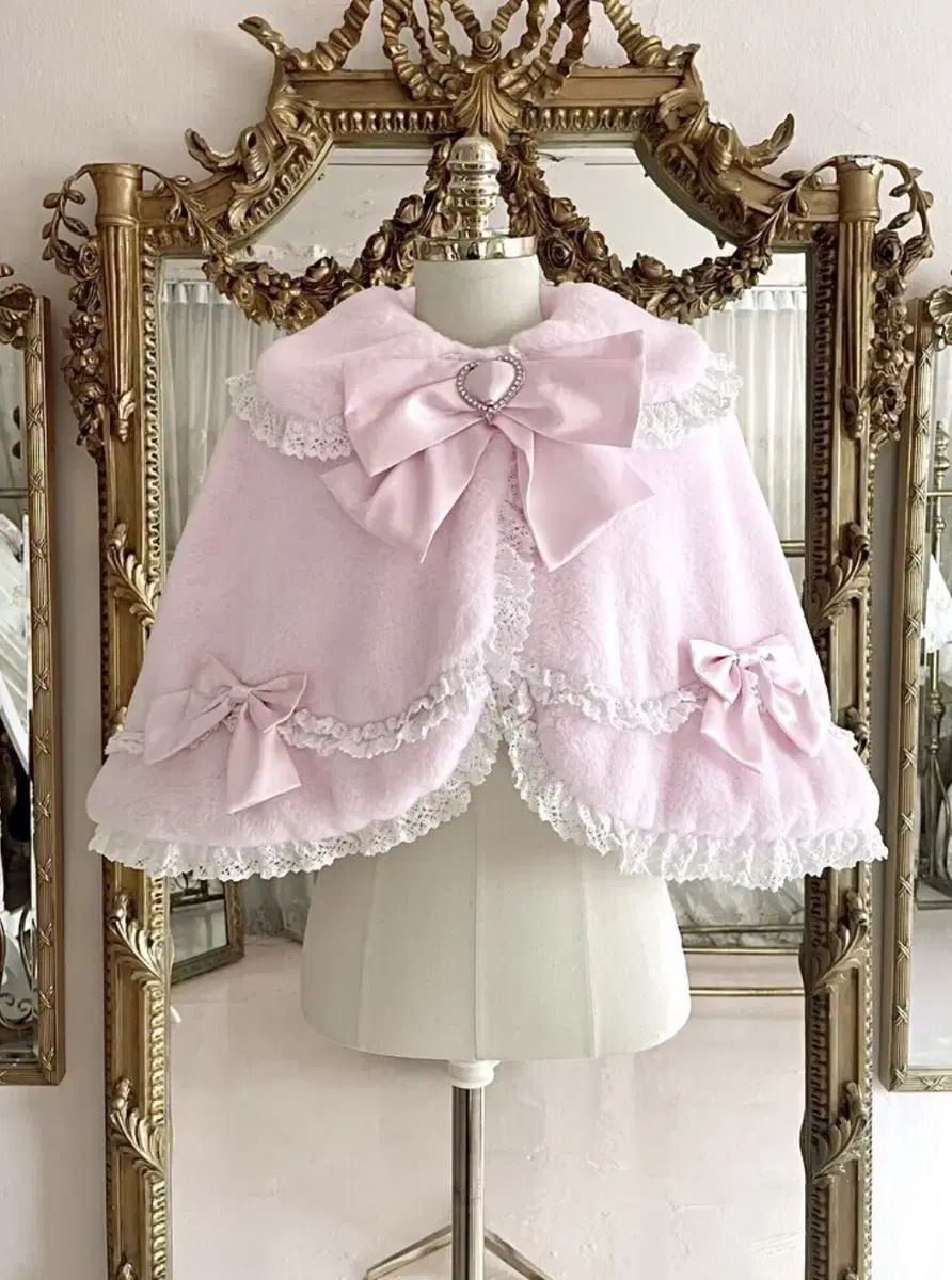 シュシュさくらんぼ ベイビーさくらんぼ ケープ コート