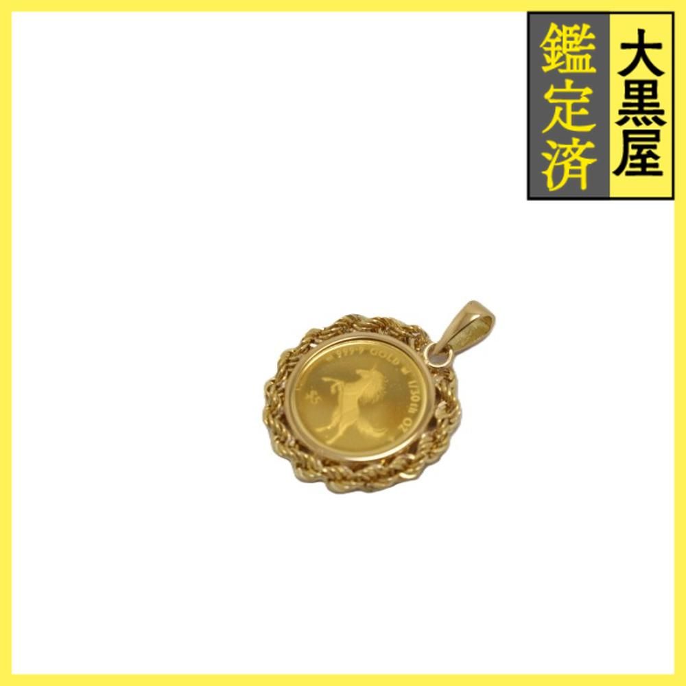 ノンブランドジュエリー トップ エリザベス女王 ホースコイン 5 1 30 oz K 24 18 460