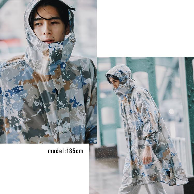 レインコート スリーブポンチョ