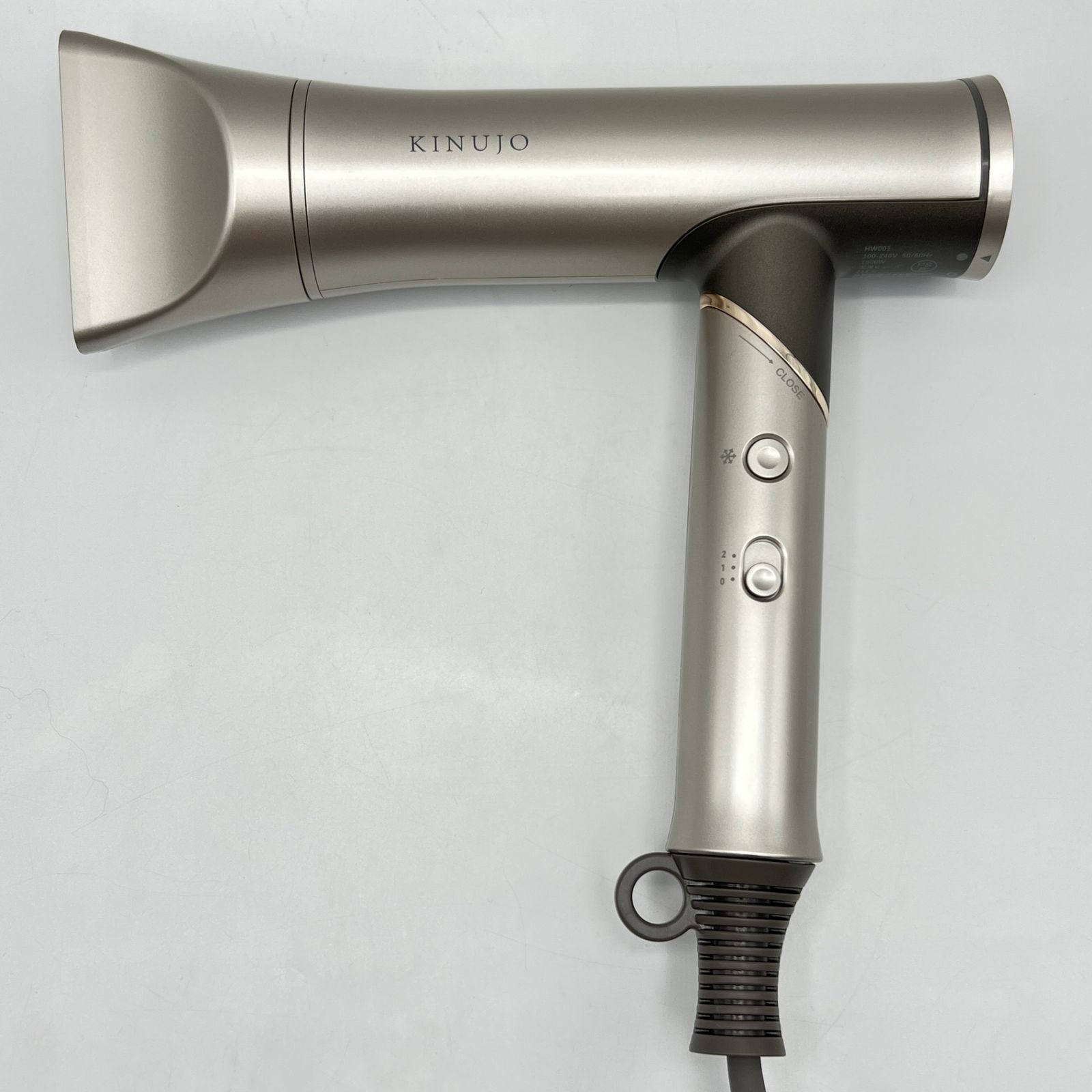 美品】KINUJO Hair Dryer Voyage HW001 ゴールド ヘアドライヤー 絹女