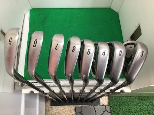 ダンロップ XXIO 2016 8S ブラック アイアンセット IR XXIO MP900 アイアン ブラック フレックスR メンズ 男性用 右利き 右用 Cランク ゴルフクラブ