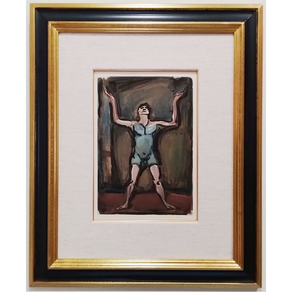 ジョルジュ ルオー サーカス 曲芸師 1930年 銅版画 270部 真作