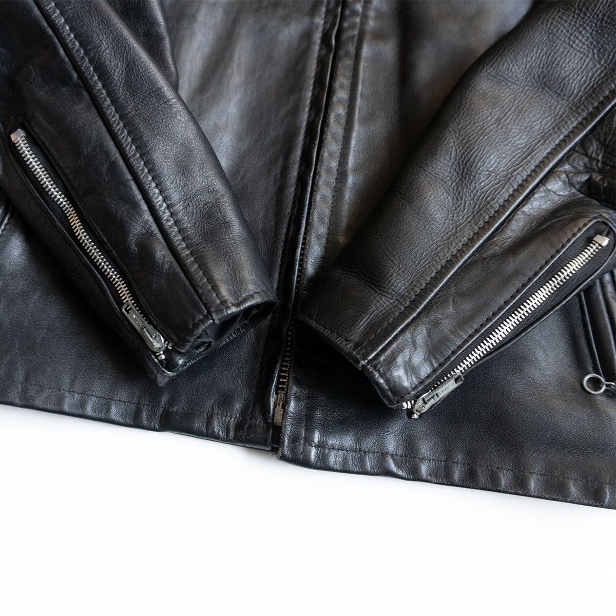 美品/ビッグサイズ】SCHOTT【641/シングルライダースジャケット】42