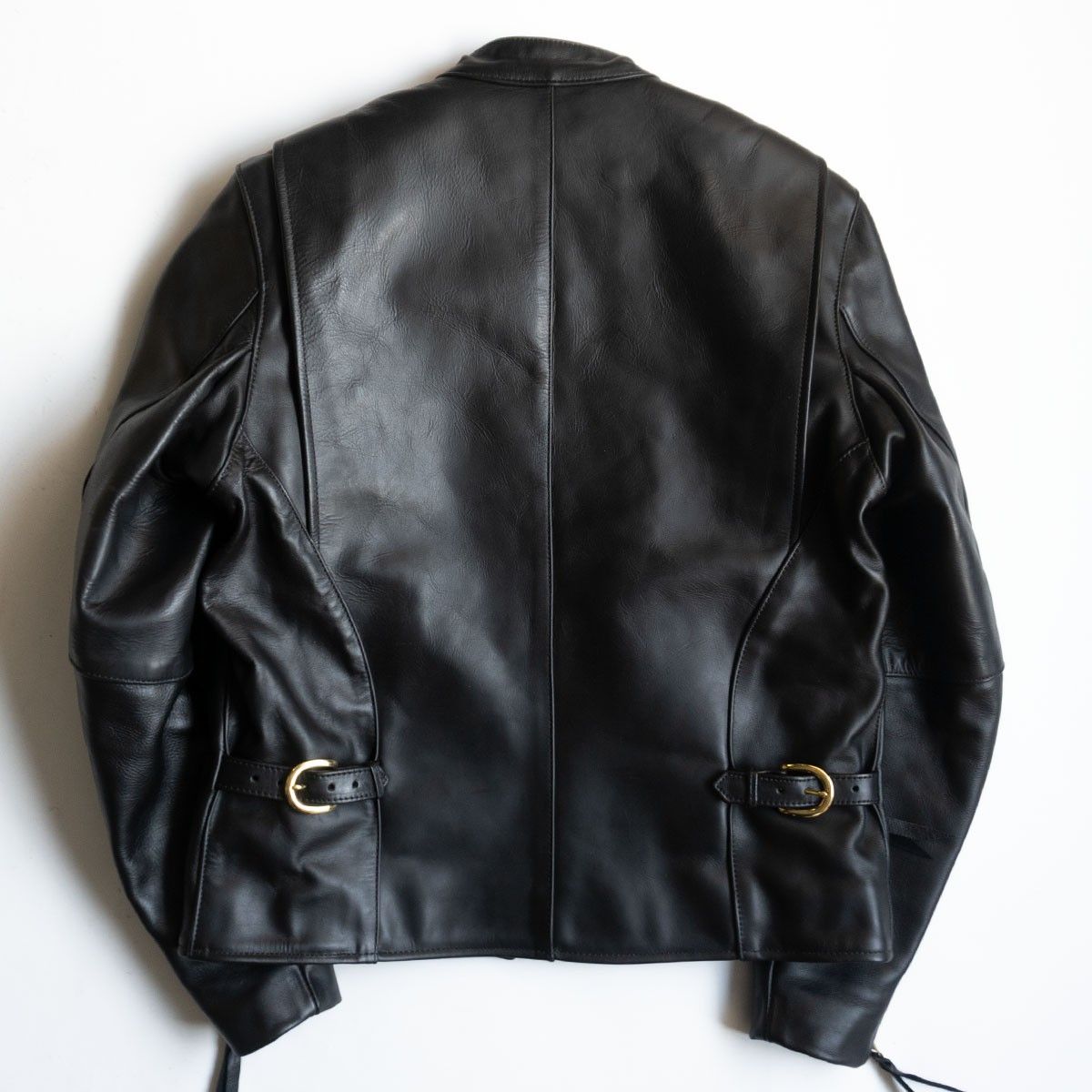 美品】 VANSON 【MODEL B シングルライダースジャケット】40 レザー