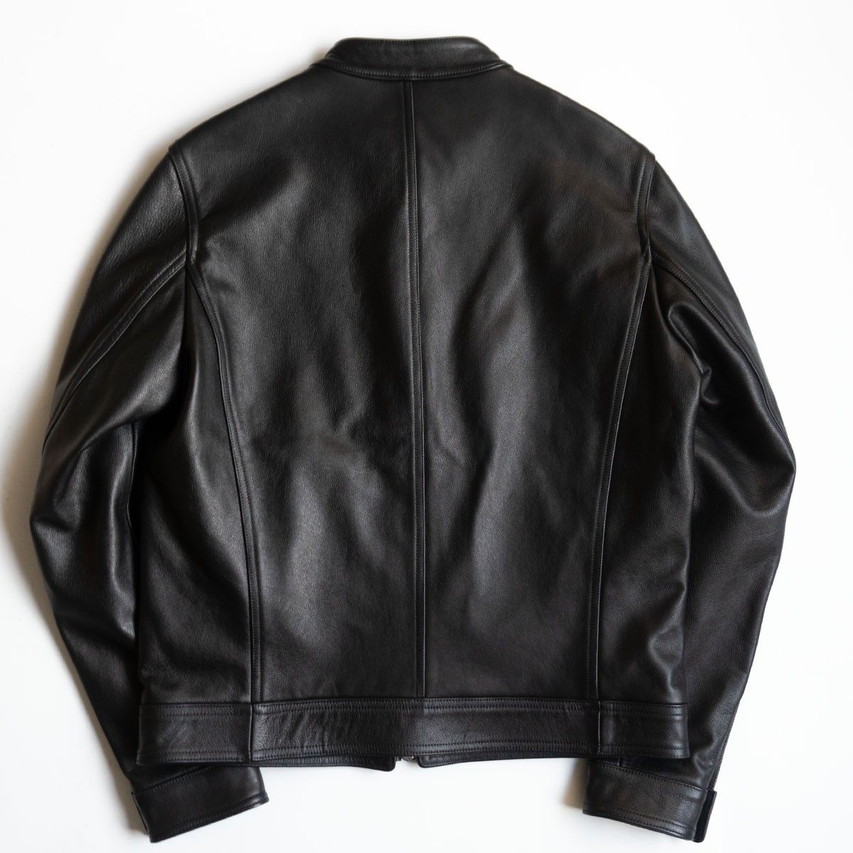 美品/ビッグサイズ】EMMETI 【JURI シングルライダースジャケット】50