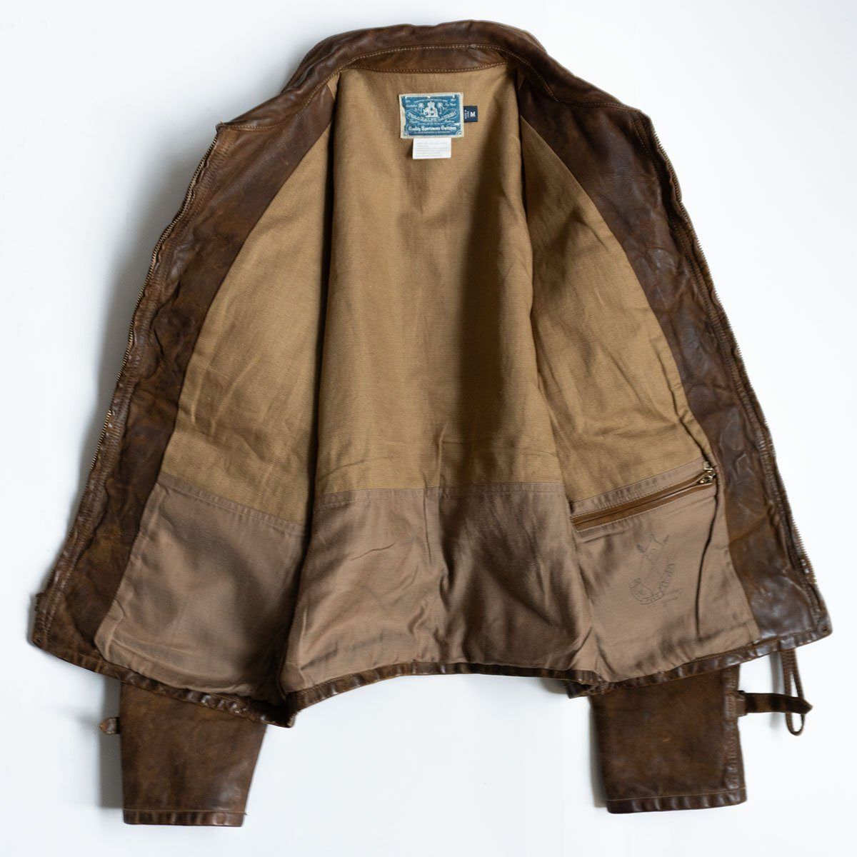 最高級品】POLO RALPH LAUREN 【レザーハンティング ジャケット】M