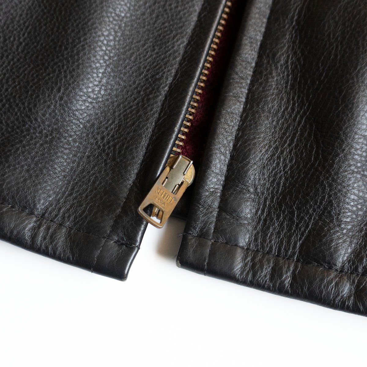 美品/ビッグサイズ】SCHOTT【681/シングルライダースジャケット】42 襟