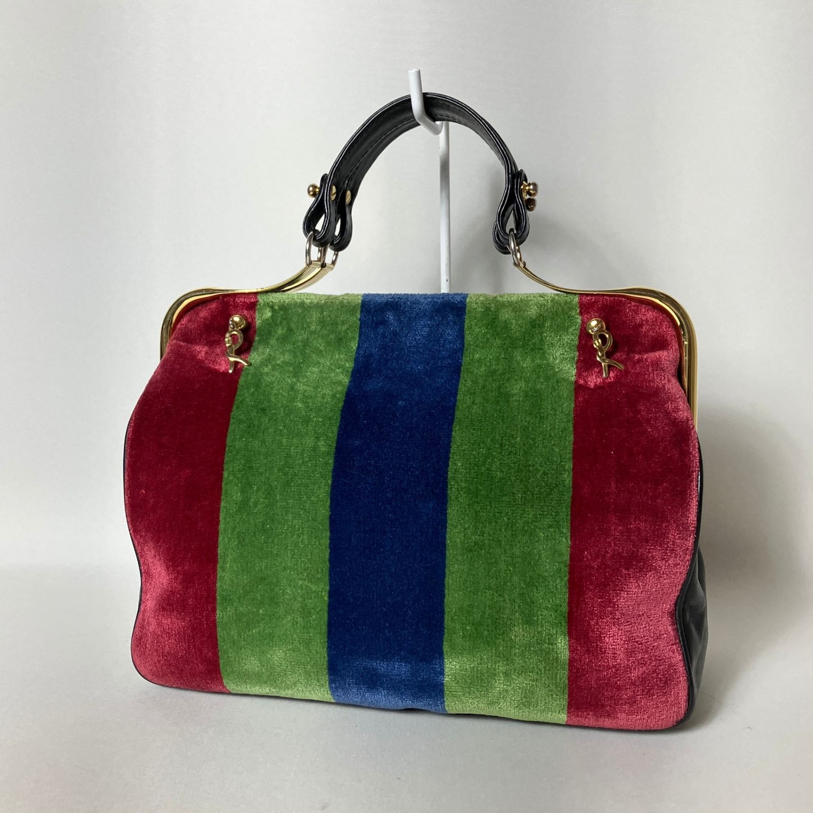 2510 229 ロベルタディカメリーノ バゴンギ ハンドバッグ ブラック