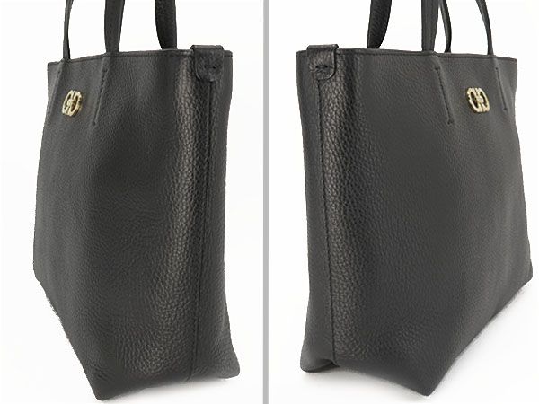  フェラガモ Salvatore Ferragamo ガンチーニ トートバッグ ハンドバッグ ブラック カーフレザー 21 D 764 トートバッグ バッグ