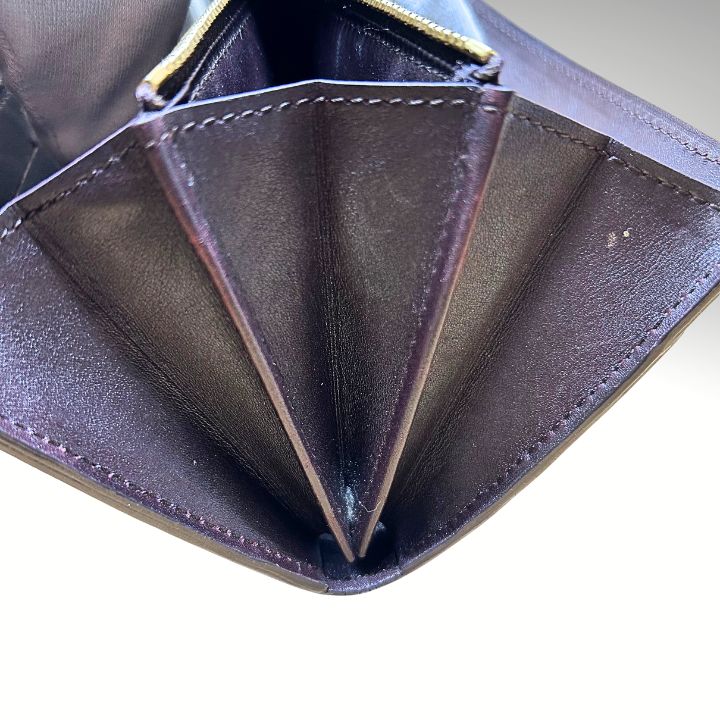 美品】LOUIS VUITTON ルイヴィトン ヴェルニ 長財布 アマラント M93524