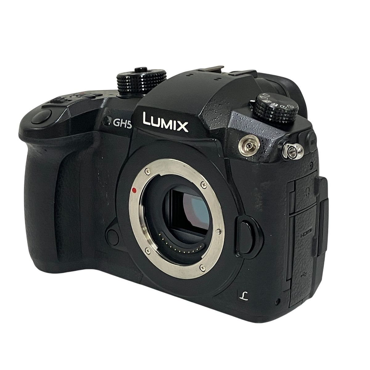 Panasonic パナソニック LUMIX ルミックス DC-GH5 ボディ ミラーレス一眼 デジタルカメラ 訳有 T10623426