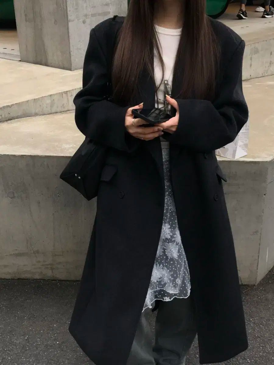 markedly ブリード ARCHITECT LONDONFLAT ウール ロングコート チャコール 1枚