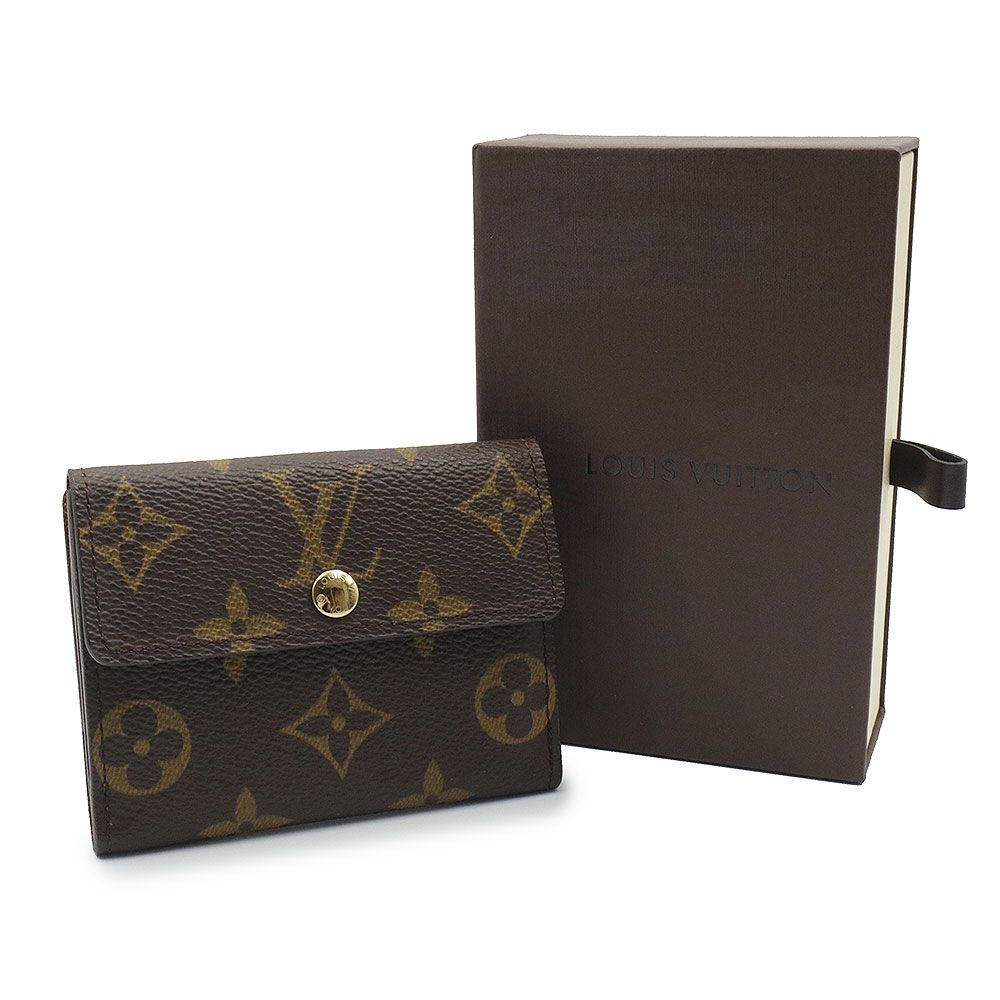 ルイ ヴィトン ラドロー コインケース 小銭入れ 財布 カードケース 名刺入れ 定期入れ パスケース モノグラム ブラウン ゴールド金具 M 61927 LOUIS VUITTON