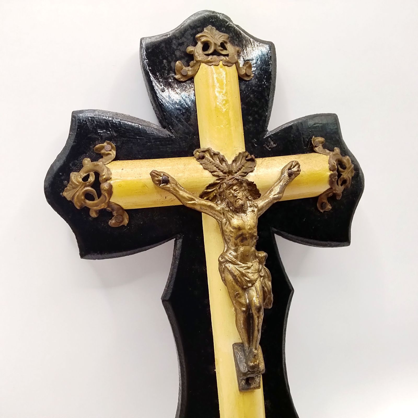 フランス アンティーク 磔刑像 十字架 1800年代 19世紀 キリスト教